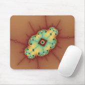 Square Brain - Fractal Mousepad Muismat (Met muis)