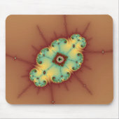 Square Brain - Fractal Mousepad Muismat (Voorkant)