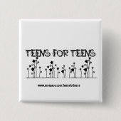 Square Button - Gepersonaliseerd (Voorkant)