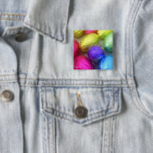 Square Button "Paaskleuren" (In situ)