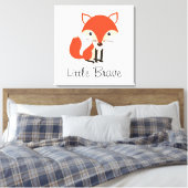 Square Canvas - Little Brave (Insitu (Slaapkamer))