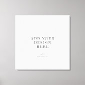 Square Canvas Printing Afdruk (Voorkant)