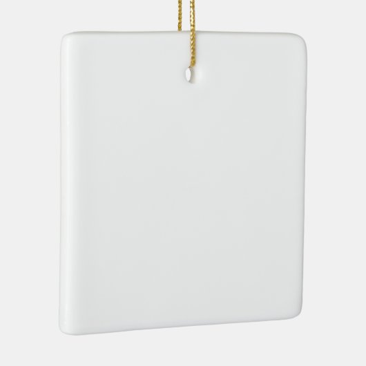 Square Ceramic Ornament (Rechts)