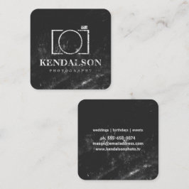 Square Chalkboard fotografie Vierkante Visitekaartje