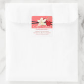  Square Cherry Vanilla Stickers (Tas)