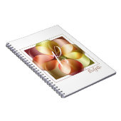 Square Circles Monogram Notitieboek (Rechterzijde)