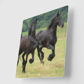 Square Clock - Gepersonaliseerd Vierkante Klok (Hoek)