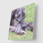 Square Clock - Gepersonaliseerd Vierkante Klok (Hoek)