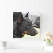 Square Clock - Gepersonaliseerd Vierkante Klok (Huis)