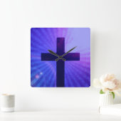 Square Clock - Gepersonaliseerd Vierkante Klok (Huis)