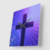 Square Clock - Gepersonaliseerd Vierkante Klok (Hoek)