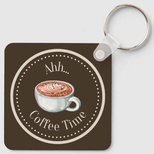 SQUARE COFFETIME SLEUTELHANGER (Achterkant)