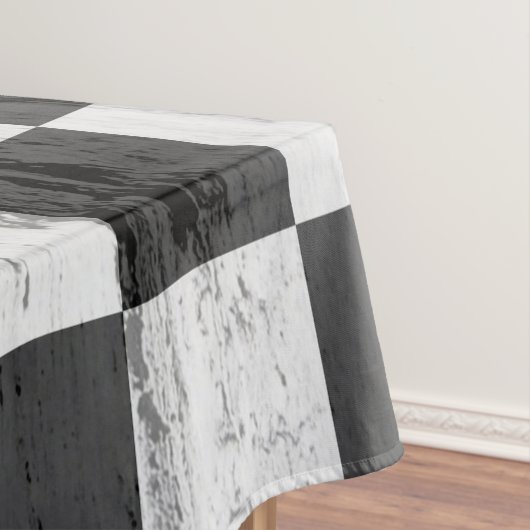 Square Compass en Checkers Tafelkleed (Voorbeeld)