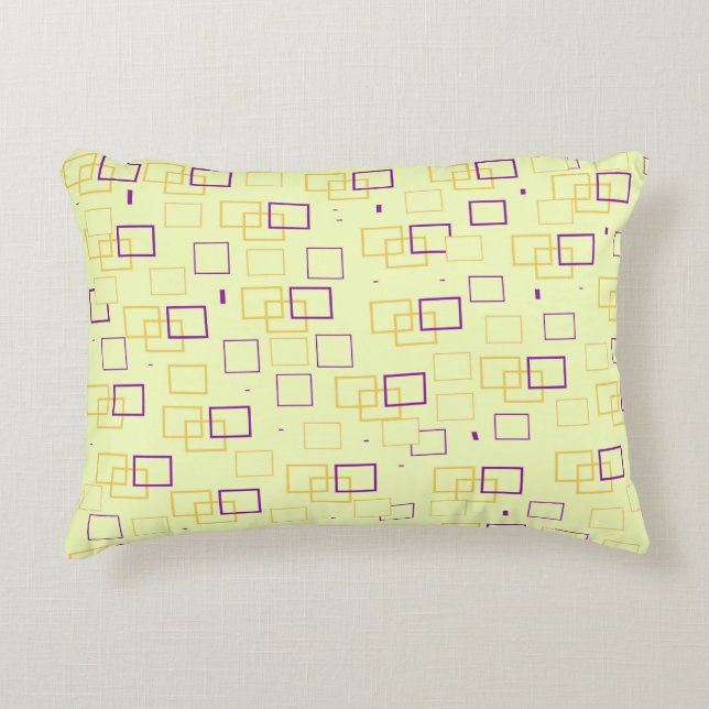 Square Dance Accent Kussen (Voorkant)