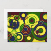 Square Dance Briefkaart (Voorkant / Achterkant)