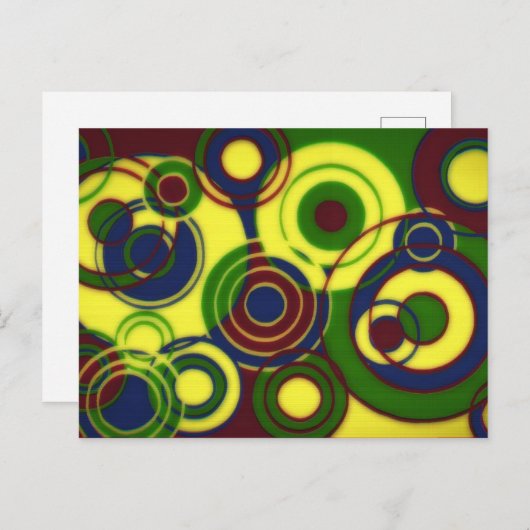 Square Dance Briefkaart (Voorkant / Achterkant)