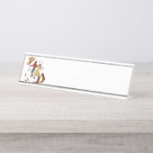 Square Dance Bureau Naambordje (Voorkant)