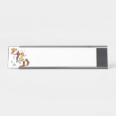 Square Dance Bureau Naambordje (Voorkant)