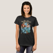 Square Dance Country Western Dans T-shirt (Voorkant volledig)