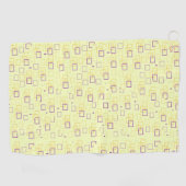 Square Dance Golfhanddoek (Horizontaal)