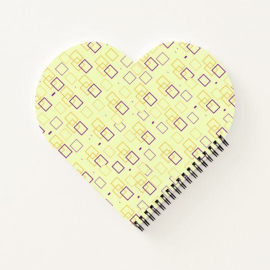 Square Dance hartvormig Notitieboek (Achterkant)