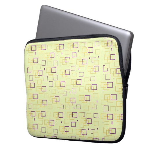 Square Dance Laptop Sleeve (Voorkant Links)