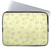 Square Dance Laptop Sleeve (Voorkant)
