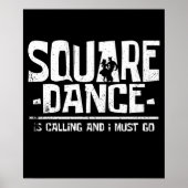 Square Dance Poster (Voorkant)