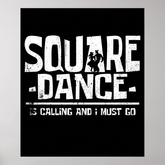 Square Dance Poster (Voorkant)