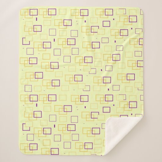 Square Dance Sherpa Deken (Voorkant)