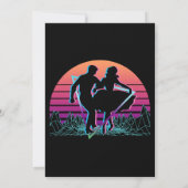 Square Dance Square Dancing Retro Kaart (Achterkant)