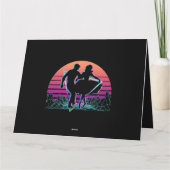 Square Dance Square Dancing Retro Kaart (Achterkant)