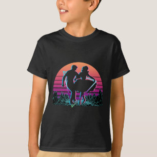 Square Dance Square Dancing Retro T-shirt
