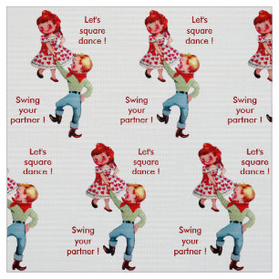 Square Dance Stof