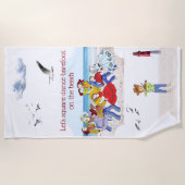 Square Dance Strandlaken (Voorkant)