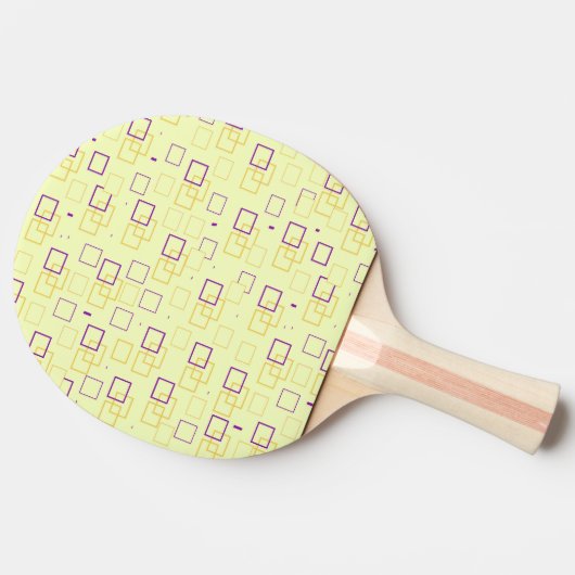 Square Dance Tafeltennisbatje (Zijkant)