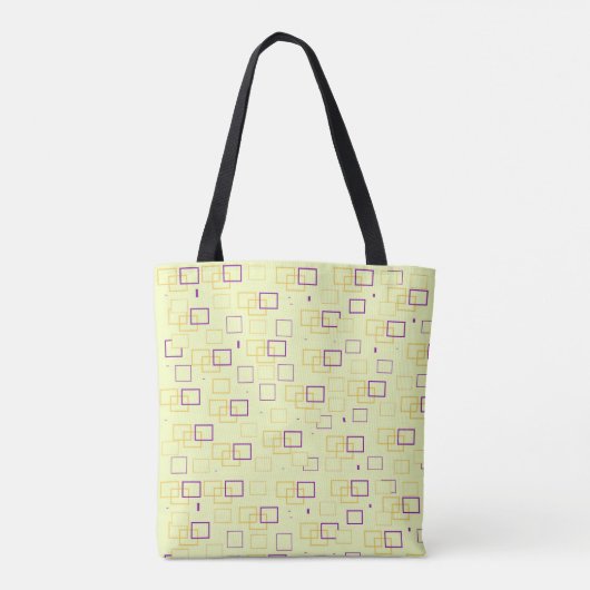 Square Dance Tote Bag (Achterkant)