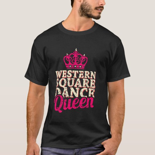 Square Dance Westerne Dance Dancer T-shirt (Voorkant)