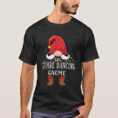 Square Dancing Gnome Familie Pyjama T-shirt (Voorkant)