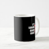 Square Dancing Koffiemok (Voorkant rechts)