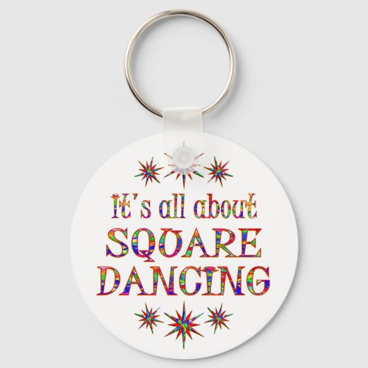 SQUARE DANCING SLEUTELHANGER (Voorkant)