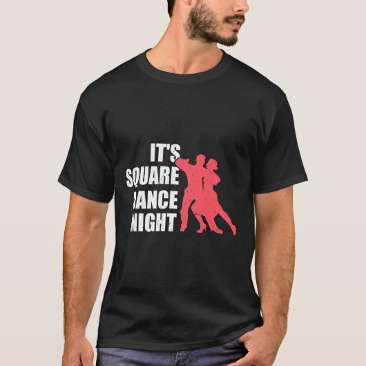 Square Dancing T-shirt (Voorkant)