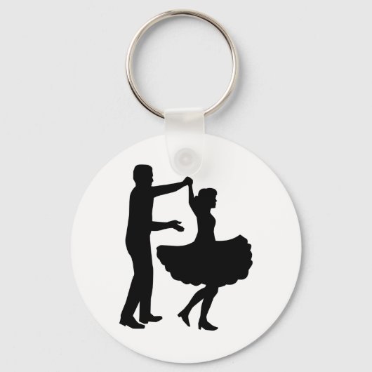 Square dansen sleutelhanger (Voorkant)