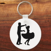 Square dansen sleutelhanger (Voorkant)