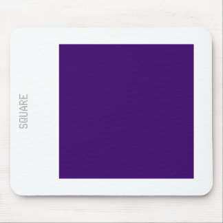 Square - Deep Paars en White Muismat