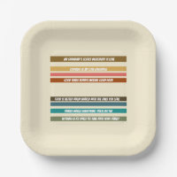 Square Dessert Bord Miami Sherbet Collectie