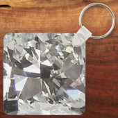 Square Diamond Sleutelhanger (Achterkant)