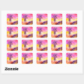 Square Dragon Sticker (Vel)