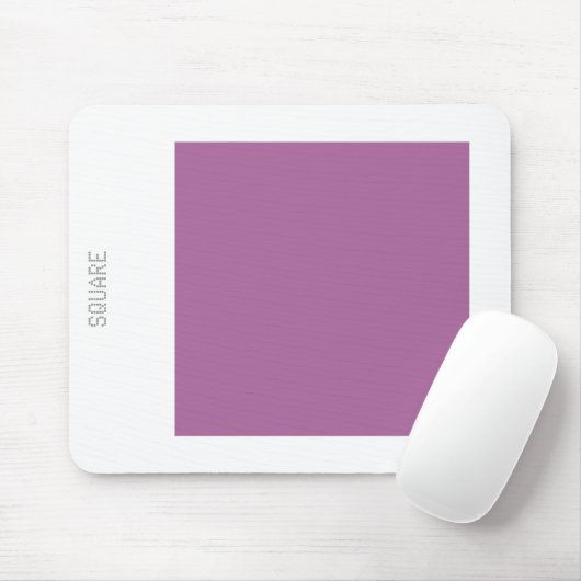 Square - Dust Plum and White Muismat (Met muis)