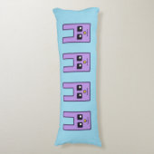 Square Easter Bunny Body Pillow Lichaamskussen (Voorkant Verticaal)